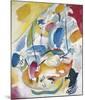Improvisation no. 31, Sea Battle, c.1913-Wassily Kandinsky-Mounted Art Print
