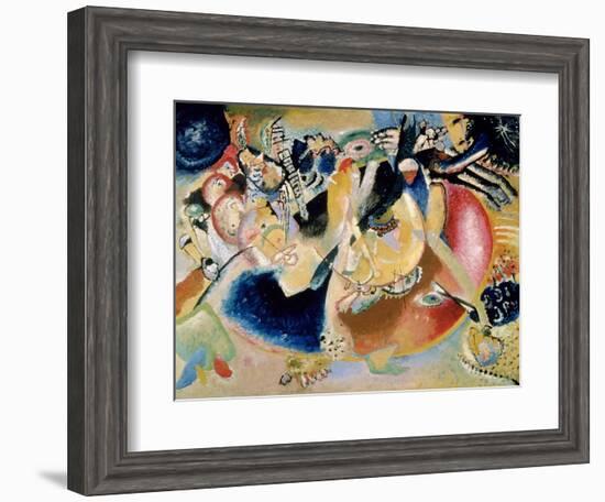 Improvisation of Cold Forms, 1914-Wassily Kandinsky-Framed Giclee Print