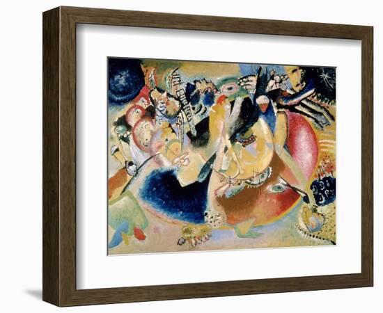 Improvisation of Cold Forms, 1914-Wassily Kandinsky-Framed Giclee Print