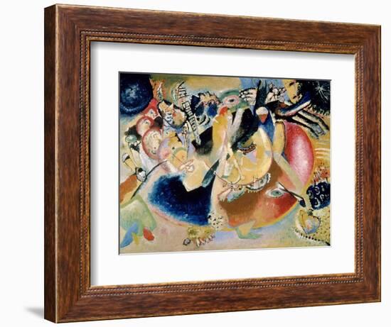 Improvisation of Cold Forms, 1914-Wassily Kandinsky-Framed Giclee Print