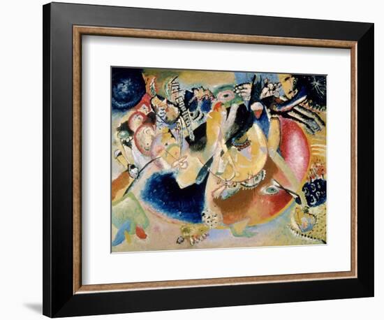 Improvisation of Cold Forms, 1914-Wassily Kandinsky-Framed Giclee Print