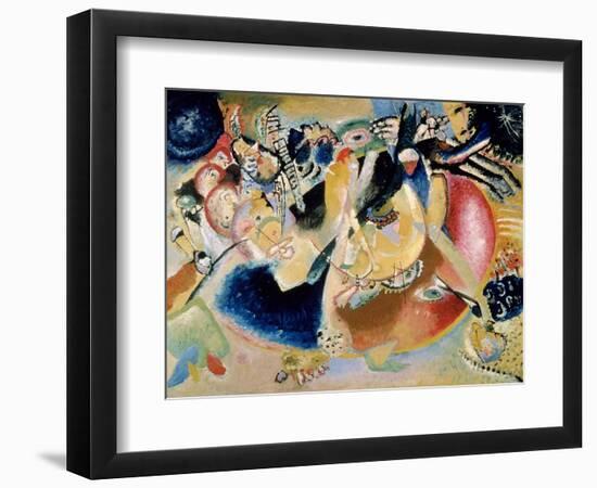 Improvisation of Cold Forms, 1914-Wassily Kandinsky-Framed Giclee Print