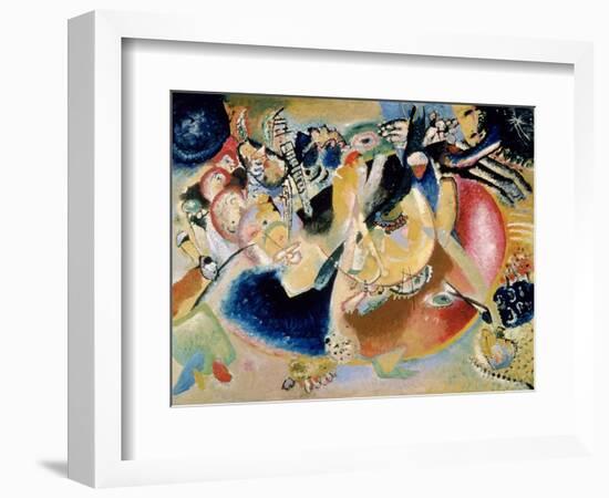 Improvisation of Cold Forms, 1914-Wassily Kandinsky-Framed Giclee Print