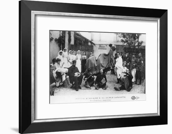 Improvised Camel, Auxiliary Hospital, Rue Lafayette, Paris, France, World War I, 1914-1918-null-Framed Giclee Print