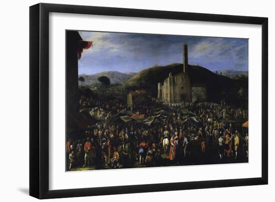 Impruneta Fair-Filippo Napoletano-Framed Giclee Print