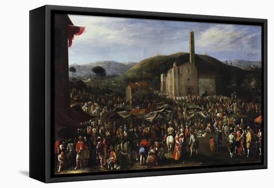 Impruneta Fair-Filippo Napoletano-Framed Premier Image Canvas