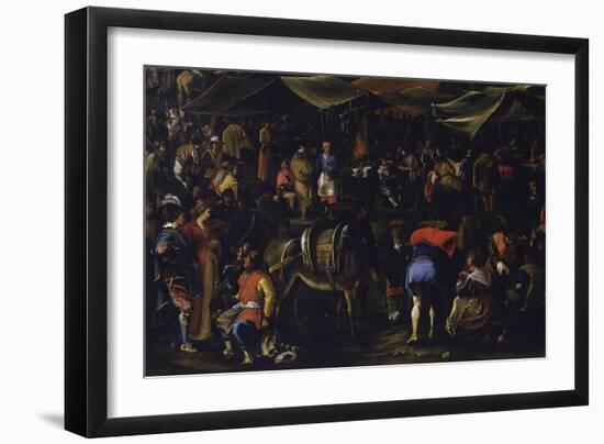 Impruneta Fair-Filippo Napoletano-Framed Giclee Print