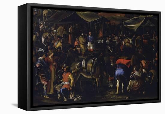 Impruneta Fair-Filippo Napoletano-Framed Premier Image Canvas