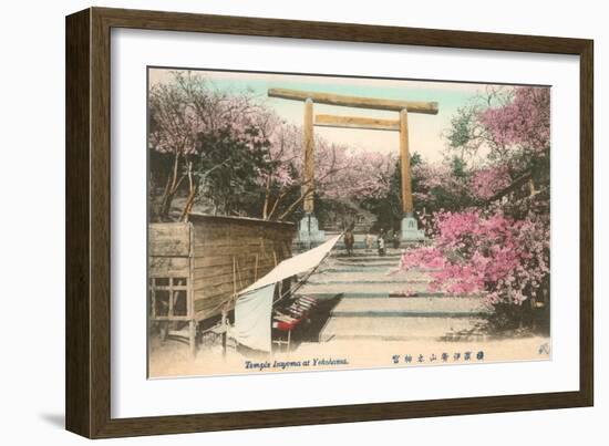 Imyoma Temple, Yokohama, Japan-null-Framed Art Print