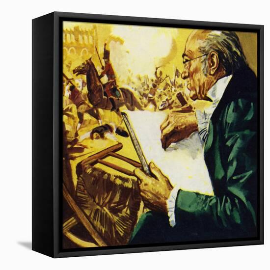 In 1808, the People of Madrid Rose Against the French and Goya Recorded their Struggle-Luis Arcas Brauner-Framed Premier Image Canvas