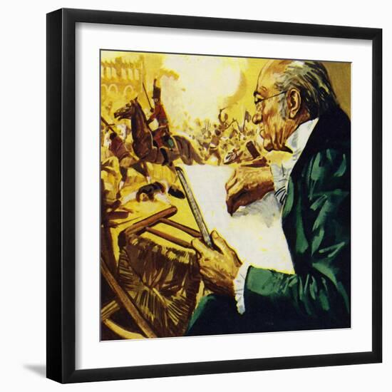 In 1808, the People of Madrid Rose Against the French and Goya Recorded their Struggle-Luis Arcas Brauner-Framed Giclee Print