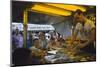 In a Booth at the Iowa State Fair, a Man Demonstrates 'Feemsters Famous Vegetable Slicer', 1955-John Dominis-Mounted Photographic Print