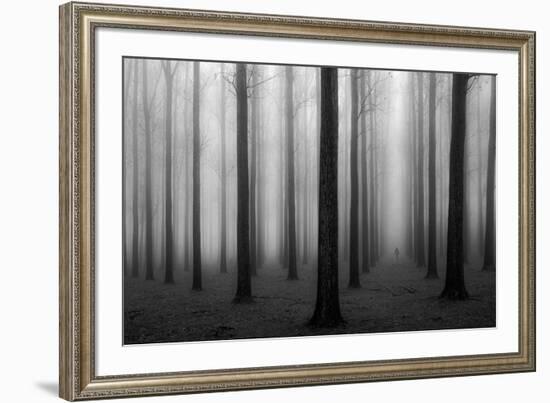 In a Fog-Jochen Bongaerts-Framed Art Print