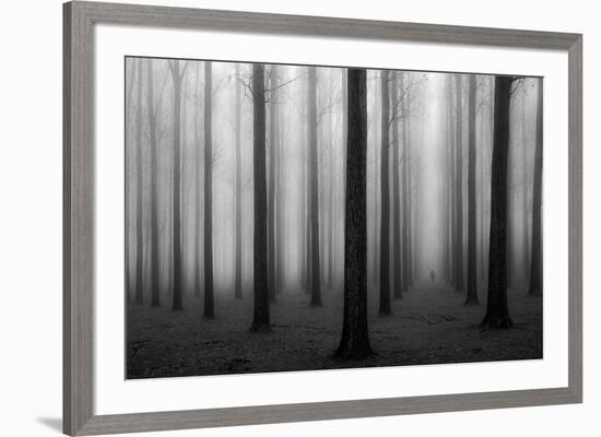 In a Fog-Jochen Bongaerts-Framed Art Print