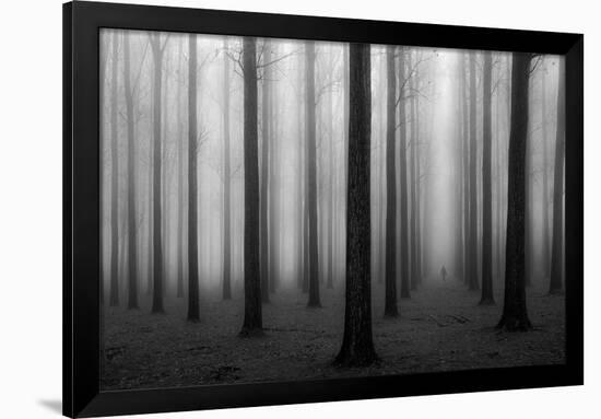 In a Fog-Jochen Bongaerts-Framed Art Print