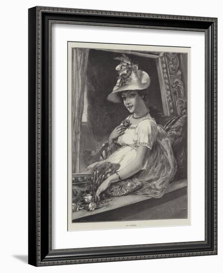 In a Gondola-Davidson Knowles-Framed Giclee Print