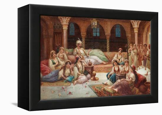 In a Harem-J. G. Delincourt-Framed Premier Image Canvas