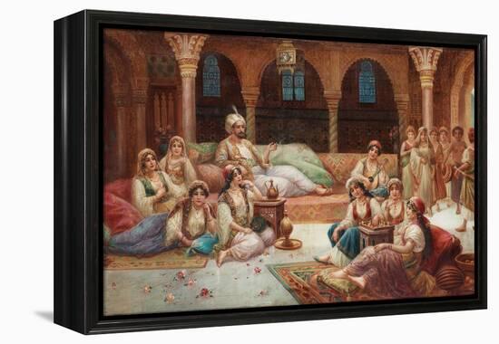 In a Harem-J. G. Delincourt-Framed Premier Image Canvas