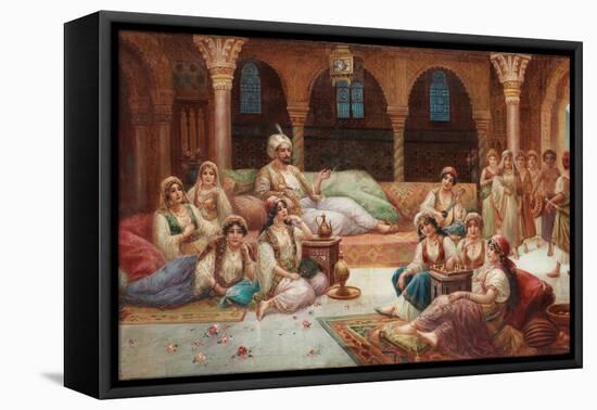 In a Harem-J. G. Delincourt-Framed Premier Image Canvas