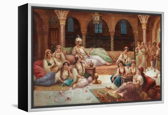 In a Harem-J. G. Delincourt-Framed Premier Image Canvas