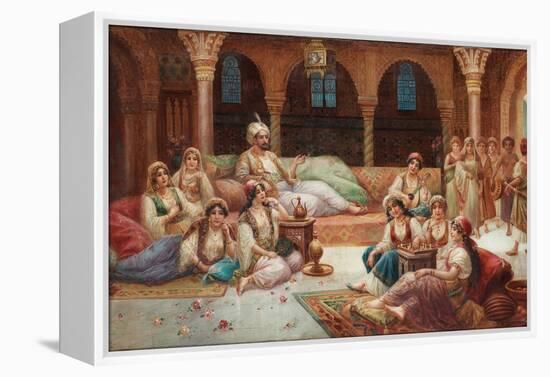 In a Harem-J. G. Delincourt-Framed Premier Image Canvas