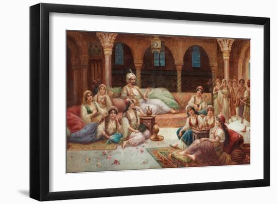 In a Harem-J. G. Delincourt-Framed Giclee Print