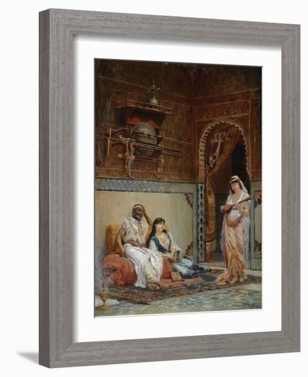 In a Harem-Filippo Baratti-Framed Giclee Print