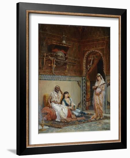 In a Harem-Filippo Baratti-Framed Giclee Print