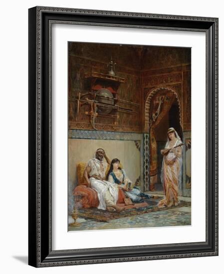 In a Harem-Filippo Baratti-Framed Giclee Print