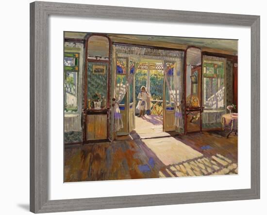 In a House-Sergei Arsenyevich Vinogradov-Framed Giclee Print