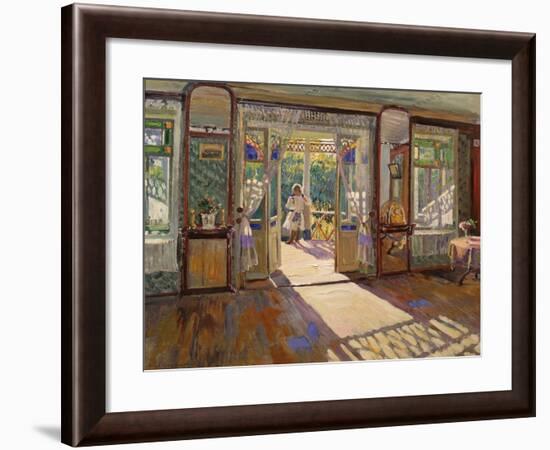 In a House-Sergei Arsenyevich Vinogradov-Framed Giclee Print