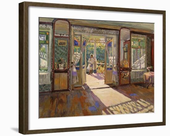 In a House-Sergei Arsenyevich Vinogradov-Framed Giclee Print