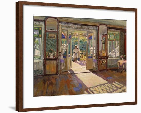 In a House-Sergei Arsenyevich Vinogradov-Framed Giclee Print