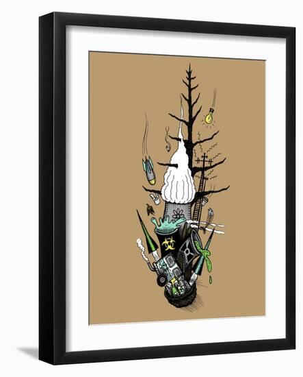 In a Nutshell-Steven Wilson-Framed Giclee Print