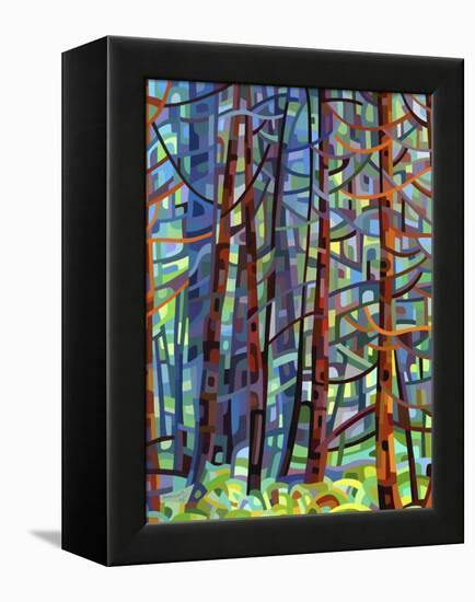 In a Pine Forest-Mandy Budan-Framed Premier Image Canvas