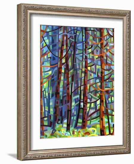 In a Pine Forest-Mandy Budan-Framed Giclee Print