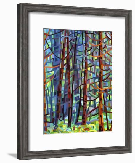 In a Pine Forest-Mandy Budan-Framed Giclee Print