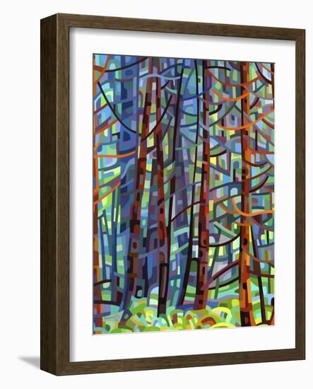 In a Pine Forest-Mandy Budan-Framed Giclee Print