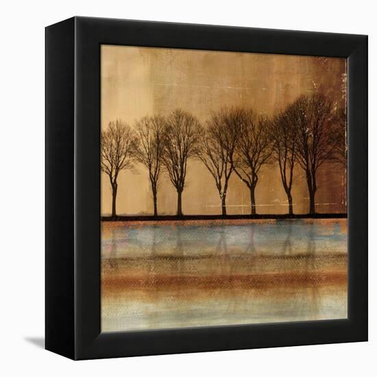 In a Row-Andrew Michaels-Framed Stretched Canvas