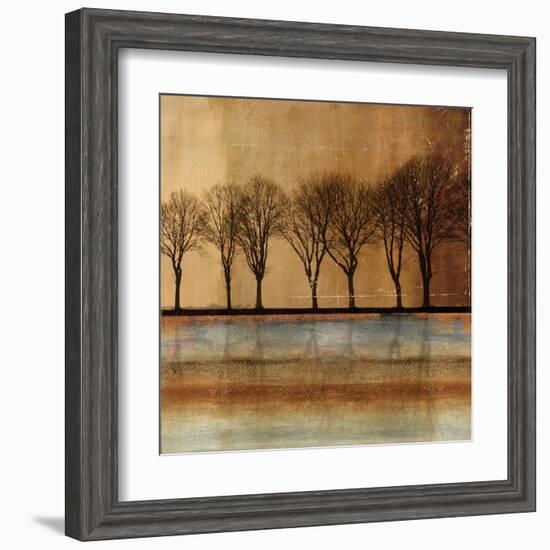 In a Row-Andrew Michaels-Framed Art Print