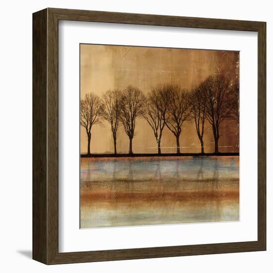 In a Row-Andrew Michaels-Framed Art Print