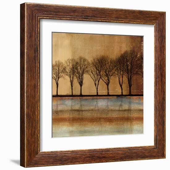 In a Row-Andrew Michaels-Framed Art Print