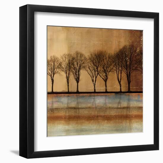 In a Row-Andrew Michaels-Framed Art Print