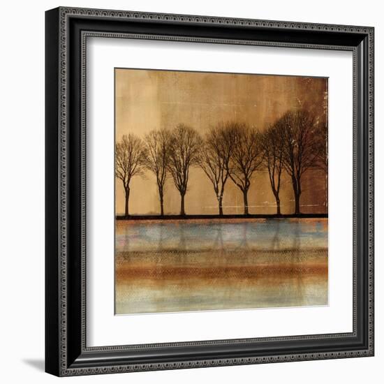 In a Row-Andrew Michaels-Framed Art Print