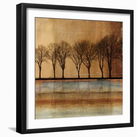 In a Row-Andrew Michaels-Framed Art Print