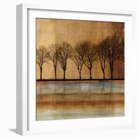 In a Row-Andrew Michaels-Framed Art Print