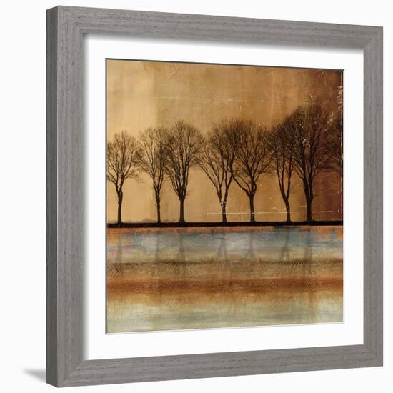 In a Row-Andrew Michaels-Framed Premium Giclee Print