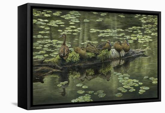 In A Row-John Morrow-Framed Premier Image Canvas