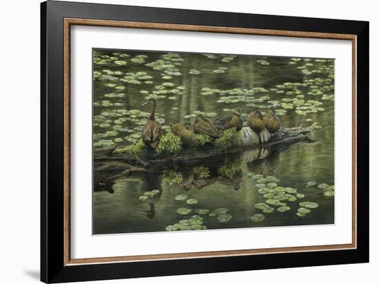 In A Row-John Morrow-Framed Giclee Print