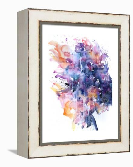 In A Single Moment All Her Greatness Collapsed-Agnes Cecile-Framed Stretched Canvas